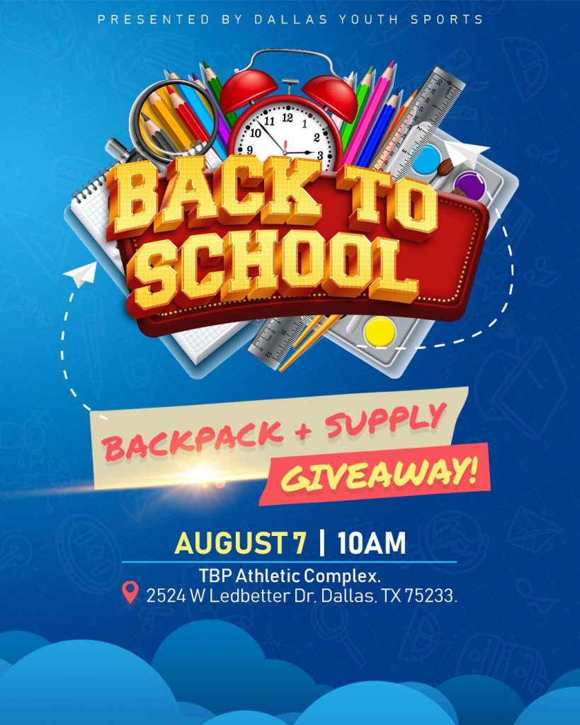 Dallas Youth Sports Back To School